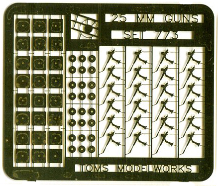 #773 IJN 25mm single AA guns